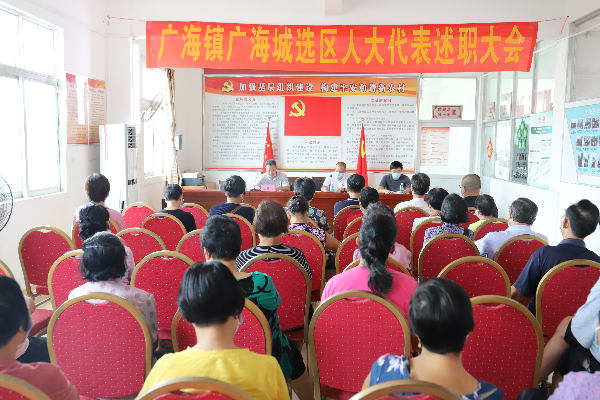 廣海鎮(zhèn)開(kāi)展人大代表向選民述職活動(dòng)1.jpg