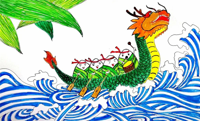 陳雨馨  《賽龍舟》  兒童畫.jpg
