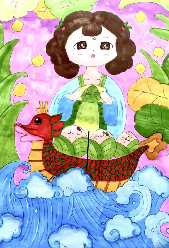 譚楚琳  《端午安康》  兒童畫.jpg