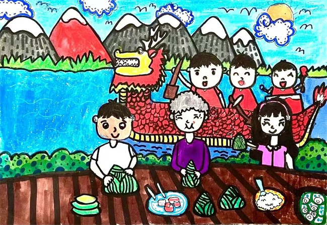 趙銘瀚  《粽情粽義》  兒童畫.jpg