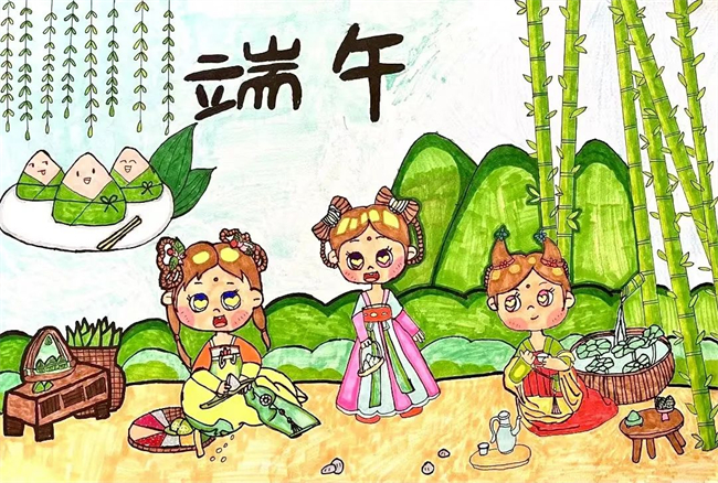 鐘嘉慧  《粽情義》  兒童畫.jpg