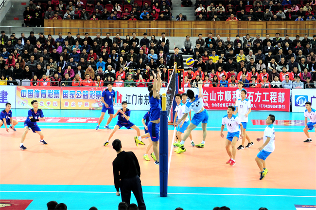 2018年臺山市第十三屆男子九人排球聯賽（翹楚杯）2月22日 (2).jpg