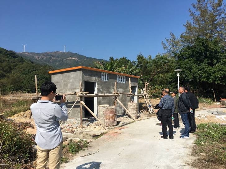 說明: F:扶貧及下基層資料2017年扶貧工作2018.1.18川島活動照片廁所工程現場IMG_0264.JPG